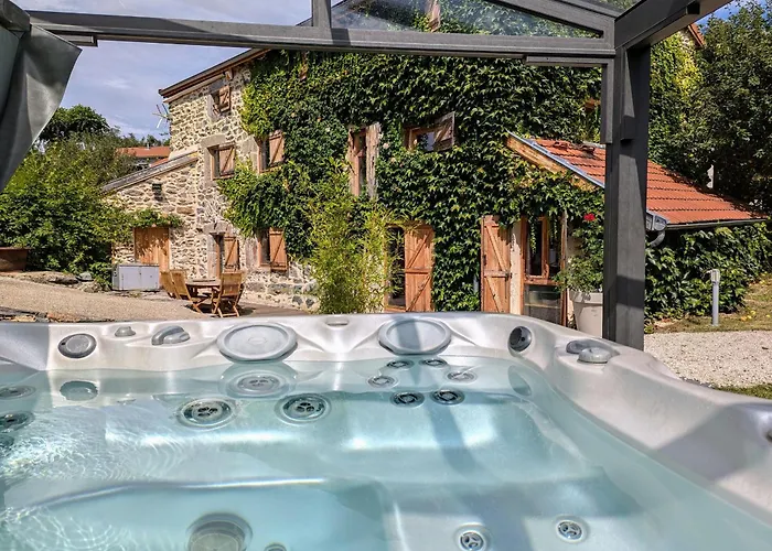 D'exception Avec Spa, Jardin Paysage Et Equipements De Gamme A Blanlhac - Fr-1-582-201 Holiday home *